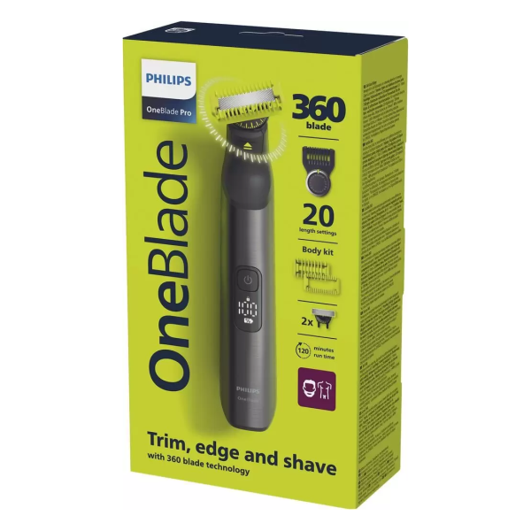 Триммер Philips OneBlade Pro QP6552/15, черный Триммер Philips OneBlade Pro QP6552/15, черный