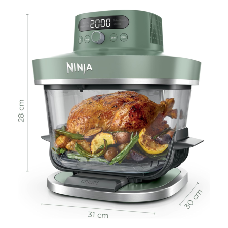 Аэрогриль Ninja CRISPi PRO AS090EUGN Moss Green, зеленая