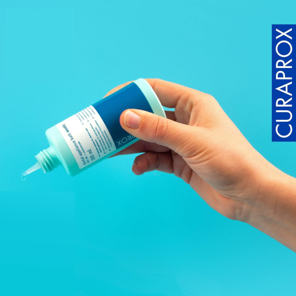 CURAPROX жидкость "weekly" для еженедельного ухода за зубными протезами, 100 мл. (BDC105)