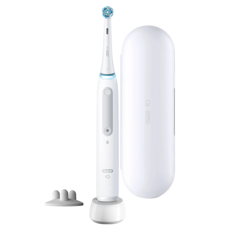 Электрическая зубная щетка ORAL-B iO Series 4S White с футляром (iOG4.1A6.1CK)