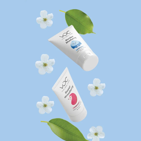 Детская зубная паста VOC kids F 1480 ppm "Сладкая клубника", 50 мл