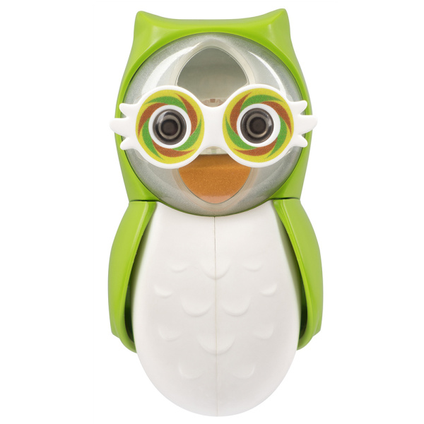 Держатель Flipper OWL EARTHY для зубной щетки со встроенными песочными часами Зеленый Держатель Flipper OWL EARTHY для зубной щетки со встроенными песочными часами Зеленый
