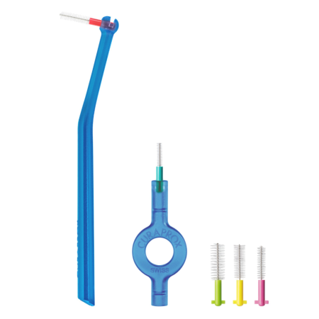 CURAPROX Набор межзубных ершиков Prime start mixed: 5 шт (CPS 06,07,08,09,011) + держатели