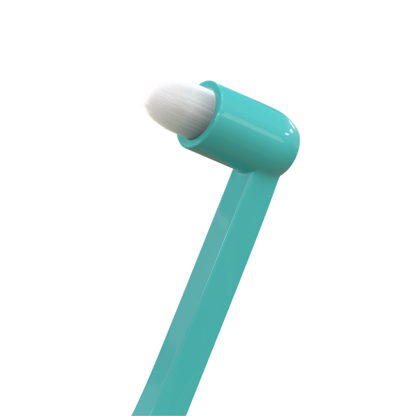 Монопучковая зубная щетка PRESIDENT SINGLE-TUFT мягкая БИРЮЗОВАЯ