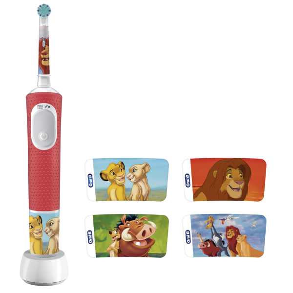 Электрическая зубная щетка Oral-B Vitality Kids Pro Lion King D10 Король Лев (D103.413.2K) Электрическая зубная щетка Oral-B Vitality Kids Pro Lion King D10 Король Лев (D103.413.2K)
