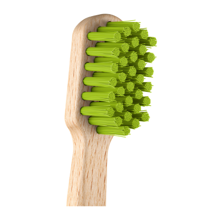 Зубная щетка CURAPROX CS Eco Wood (CS4440) САЛАТОВАЯ