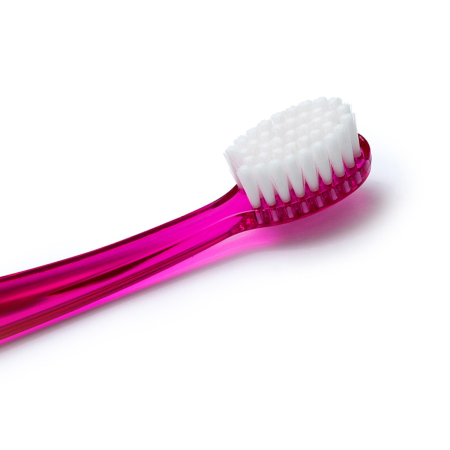 Зубная щетка TELLO 6240 ultra soft touch filaments (Black Edition Box) РОЗОВАЯ