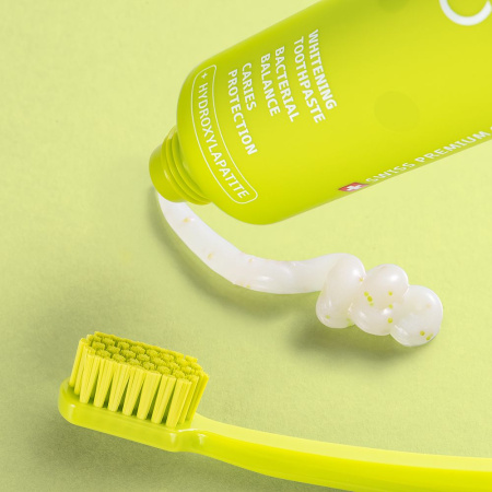 Зубная паста CURAPROX Be You apple aloe (яблоко/алоэ, салатовая), 60 мл