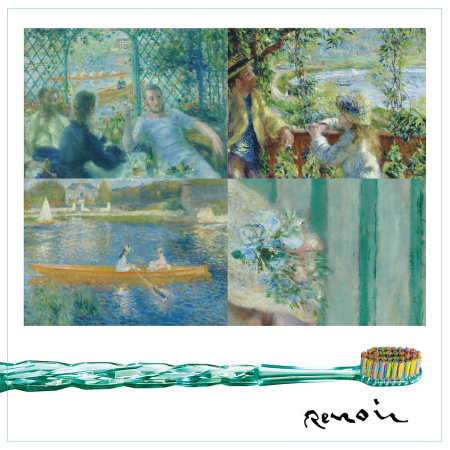 Montcarotte Зубная щетка "Ренуар" 0.15mm, мягкая (МС205)