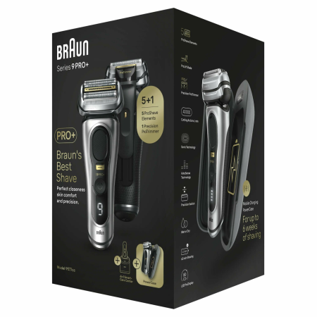 Электробритва Braun 9575 cc Series 9 Pro+, серебристый
