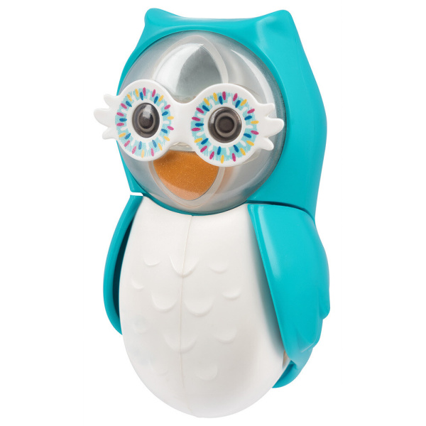 Держатель Flipper OWL SMARTY для зубной щетки со встроенными песочными часами Голубой Держатель Flipper OWL SMARTY для зубной щетки со встроенными песочными часами Голубой