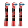 БЛИСТЕР ИЗ 3 насадок Braun Oral-B Stages Kids Тачки КРАСНЫЕ