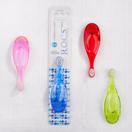 Зубная щетка R.O.C.S. Baby (0-3 лет) СИНЯЯ