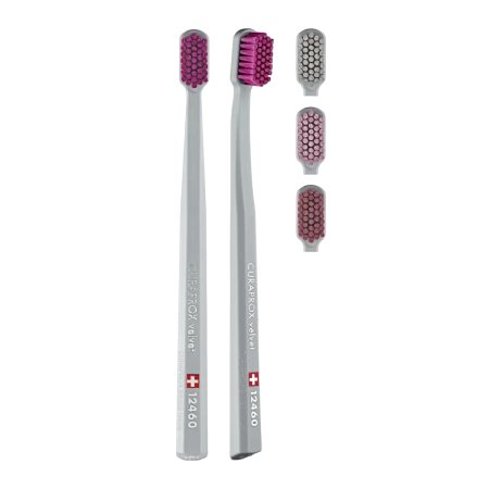 Зубная щетка CURAPROX Velvet (CS 12460) СЕРАЯ Зубная щетка CURAPROX Velvet (CS 12460) СЕРАЯ