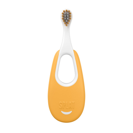 Зубная щетка SPLAT Baby (0-3 лет), мягкая, ЖЕЛТАЯ