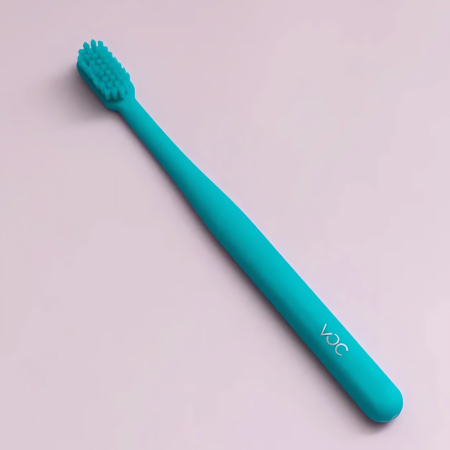 Зубная щетка для взрослых TM VOC мягкая, бирюзовая