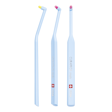 Монопучковая щетка CURAPROX CS1006 ГОЛУБАЯ