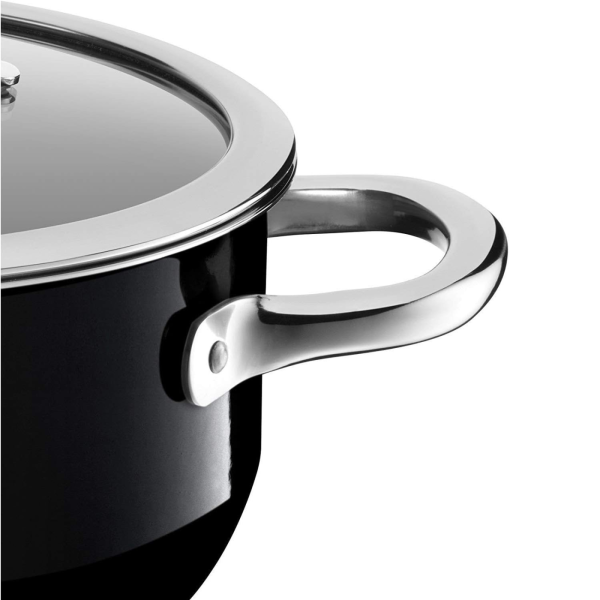 2102297055 Кастрюля с крышкой Silit Passion Red (2 л) 16 см