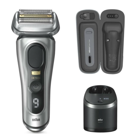 Электробритва Braun 9575 cc Series 9 Pro+, серебристый