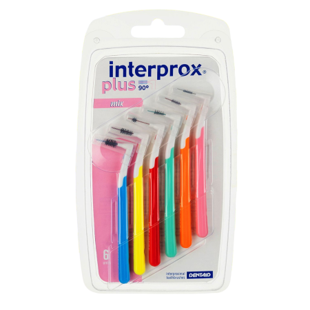 Ершик межзубный Interprox Plus - ДЛИННАЯ ручка - АССОРТИ (6 шт) Ершик межзубный Interprox Plus - ДЛИННАЯ ручка - АССОРТИ (6 шт)