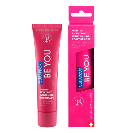 Зубная паста CURAPROX Be You gin tonic persimmon (ягоды можжевельника/хурма, красная), 60 мл