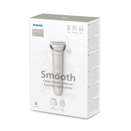 Электробритва Philips Lady Shaver BRL147/00 series 8000, серый