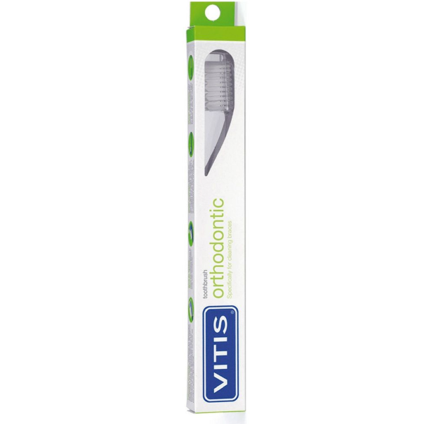 Зубная щетка ортодонтическая Vitis Orthodontic ФИОЛЕТОВАЯ Зубная щетка ортодонтическая Vitis Orthodontic ФИОЛЕТОВАЯ