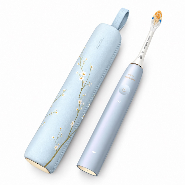 Электрическая зубная щетка Philips Sonicare DiamondClean Prestige 9900 HX9997/32, голубая
