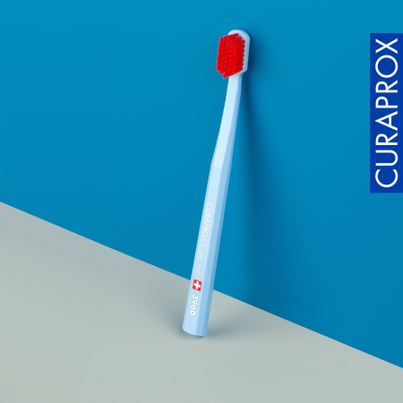 Зубная щетка CURAPROX "supersoft" CS3960 ГОЛУБАЯ