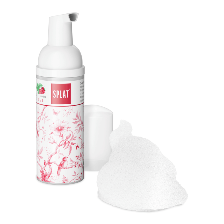 Пенка SPLAT для зубов и десен 2-в-1 Малина, 50 мл