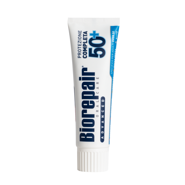 Зубная паста Biorepair Protezione Completa 50+ - Максимальная защита 50+ лет, 75 мл Зубная паста Biorepair Protezione Completa 50+ - Максимальная защита 50+ лет, 75 мл