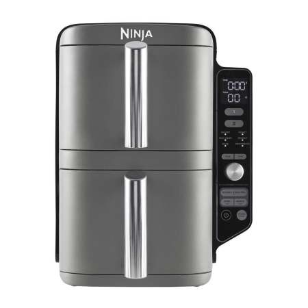 Аэрогриль Ninja Double Stack XL SL400EU, 9,5 л, серый