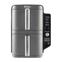 Аэрогриль Ninja Double Stack XL SL400EU, 9,5 л, серый
