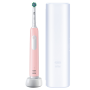 Электрическая зубная щетка Oral-B PRO 1 РОЗОВАЯ с чехлом