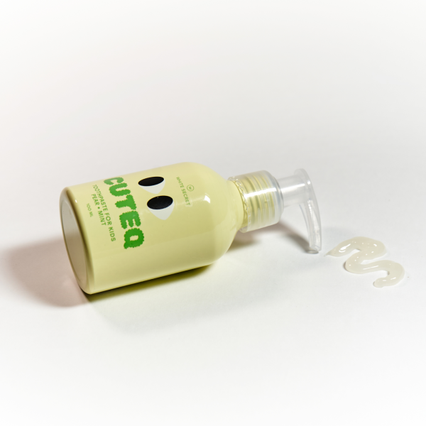 Детская зубная паста White Secret Cuteq Mint Pear Мята и Груша (5-12 лет), 100 мл Детская зубная паста White Secret Cuteq Mint Pear Мята и Груша (5-12 лет), 100 мл