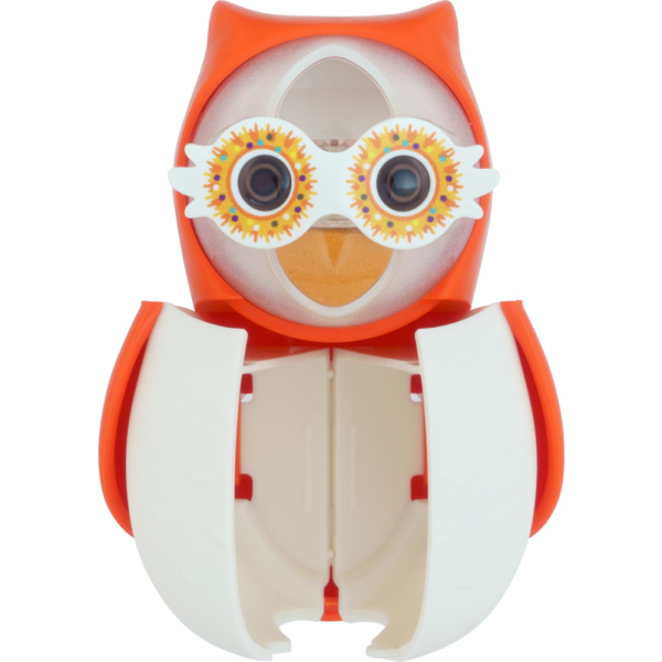 Держатель Flipper OWL HEARTY для зубной щетки со встроенными песочными часами Красный Держатель Flipper OWL HEARTY для зубной щетки со встроенными песочными часами Красный