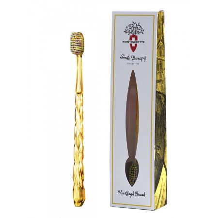 Montcarotte Зубная щетка "Ван Гог" 0.15mm, мягкая (МС202)