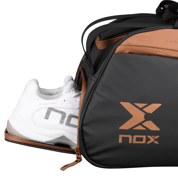 Сумка Nox LUXURY OPEN SERIES PADEL BAG BLACK/BROWN BPOPENBLBR