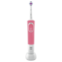 Электрическая зубная щетка Oral-B Vitality 100 3D White РОЗОВАЯ D100.413.1