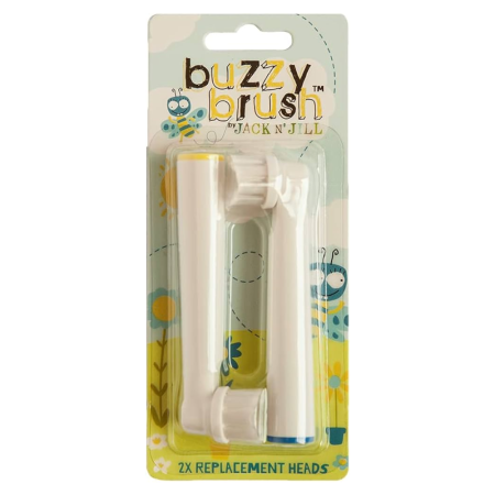 Jack N' Jill Сменные насадки для щетки NEW Баззи (2 шт)