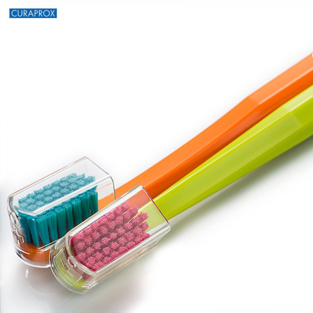Набор зубных щеток CURAPROX "ultrasoft" CS5460/3 (БЕЛЫЙ/СИНИЙ/РОЗОВЫЙ)