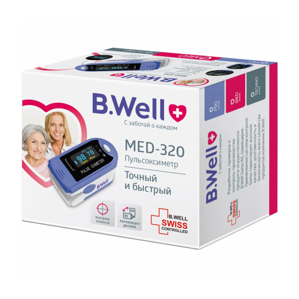 Пульсоксиметр B.Well MED-320