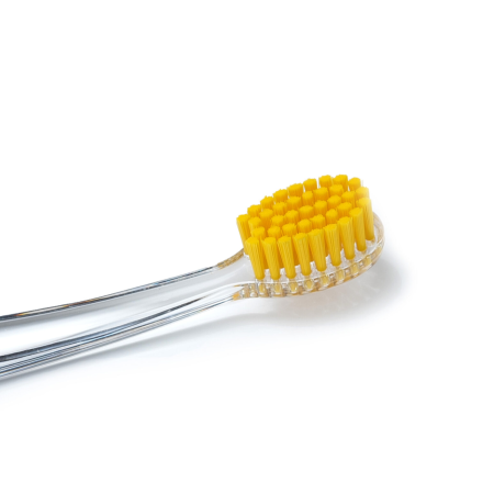 Зубная щетка TELLO 4920 soft touch filaments (Black Edition Box) ЖЕЛТАЯ