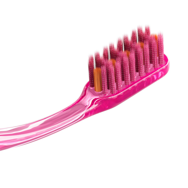 Зубная щетка SPLAT Smilex ortho, ортодонтическая РОЗОВАЯ Зубная щетка SPLAT Smilex ortho, ортодонтическая РОЗОВАЯ