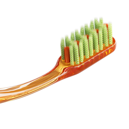 Зубная щетка SPLAT Smilex ortho, ортодонтическая САЛАТОВАЯ