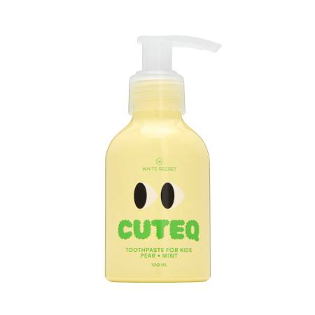 Детская зубная паста White Secret Cuteq Mint Pear Мята и Груша (5-12 лет), 100 мл