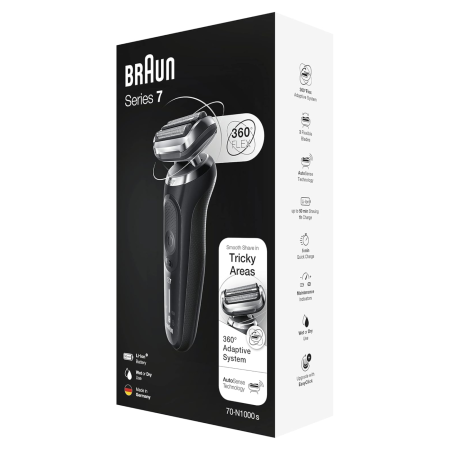 Электробритва Braun Series 7 71-N1000S Black/Noire Wet&Dry