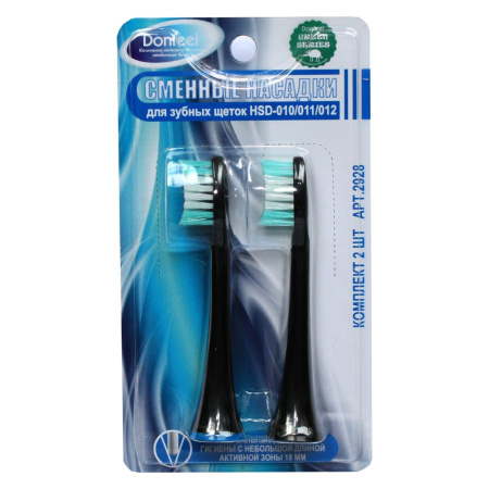 Donfeel насадки средней жесткости для HSD-010/011/012 (2 шт.) арт 2928