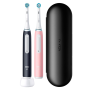 Набор электрических щеток Oral-B iO Series 3 Matt Black/Blush Pink с футляром