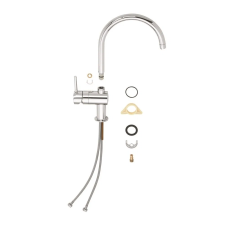 Смеситель для кухни GROHE Minta с C-изливом, хром - 32917000